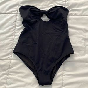 Eberjey So Solid Lulu one piece swimsuit, Medium